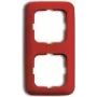 BUSCH JAEGER 2512-217-101 Abdeckrahmen rot RAL3020