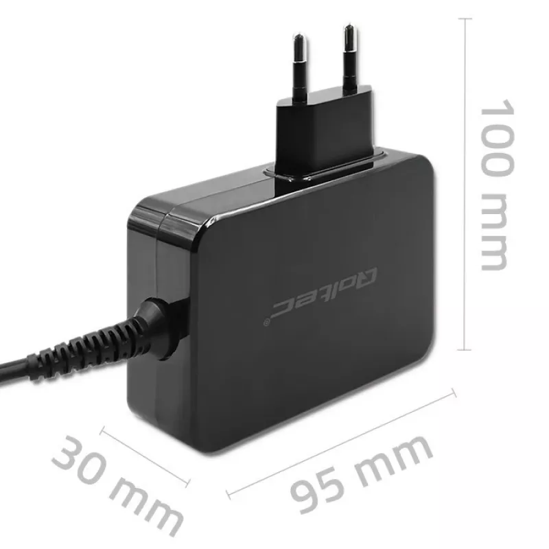 GaN maitinimo adapteris QOLTEC 52387 90W 1x USB‑C 5–20V