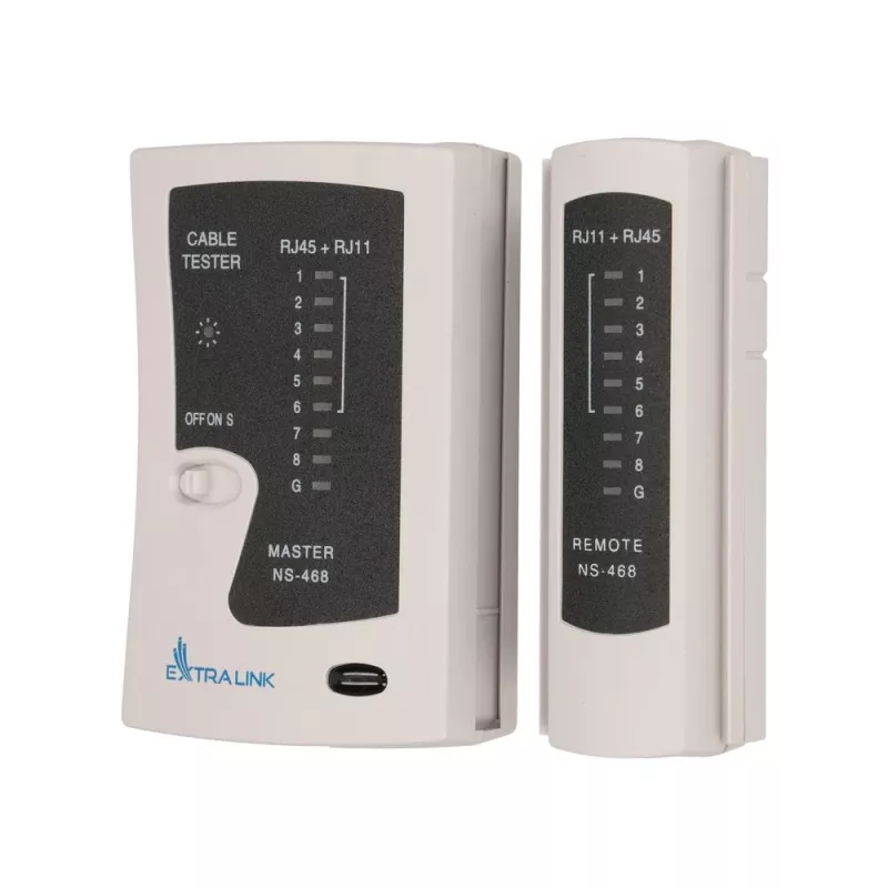 Extralink kabelių testeris, RJ45 RJ11