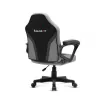 Žaidimų kėdė vaikams Huzaro HZ-Ranger 1.0 Gray tinklelis, pilka ir juoda