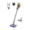 Dyson V12 Submarine 3-in-1 belaidis dulkių siurblys šlapiam ir sausam valymui, HEPA filtras, be maišelio, 0,35 l, nikelio ir geltonos spalvos