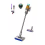 Dyson V12 Submarine 3-in-1 belaidis dulkių siurblys šlapiam ir sausam valymui, HEPA filtras, be maišelio, 0,35 l, nikelio ir geltonos spalvos