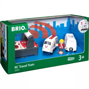 Traukinys BRIO su nuotolinio valdymo pultu