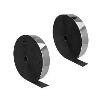 DeLOCK Heavy-duty lipnusis kabliukų ir kilpų diržas 25m x 50mm juodas