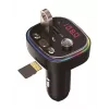 FM siųstuvas VAKOSS TC-B439K Bluetooth USB, 87.5–108 MHz, microSD/USB atkūrimas, 5V/3.1A išėjimas, RGB ekranas