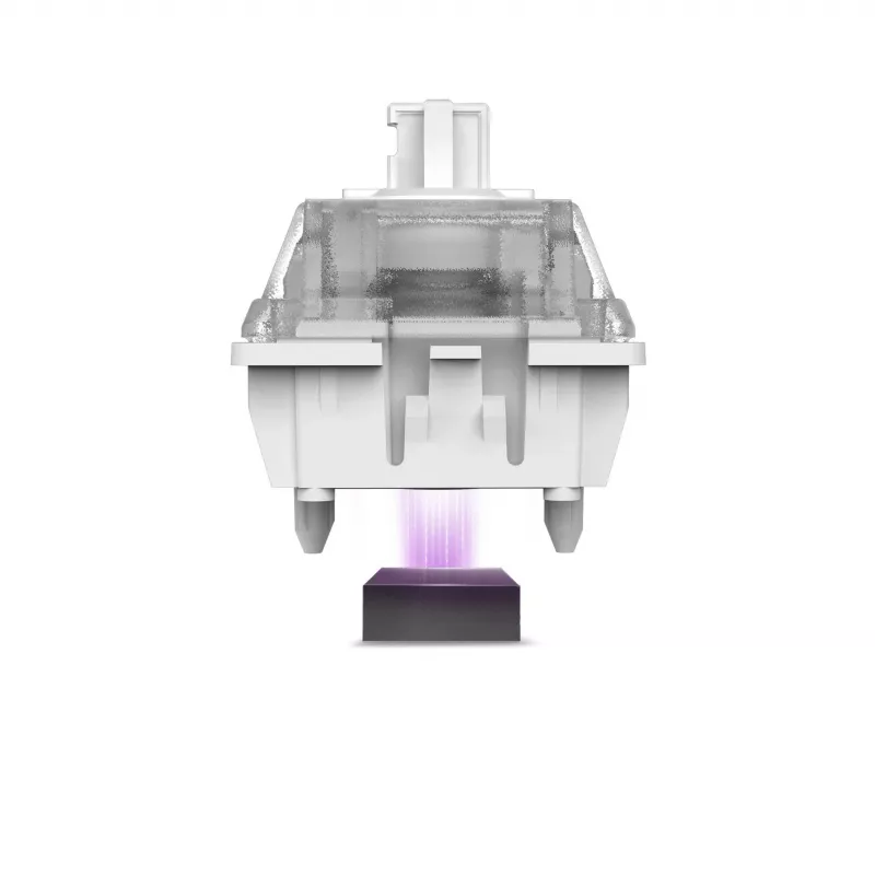 Klaviatūra žaidimams NZXT KB-101NW-DE Function Elite MiniTKL, belaidė, magnetiniai jungikliai, balta