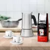 Moka puodas Bialetti Venus 0,2 l nerūdijantis plienas, tinka indukcijai, 4 puodeliai