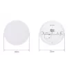 LED lubinis šviestuvas Tellur WiFi 24W apvalus