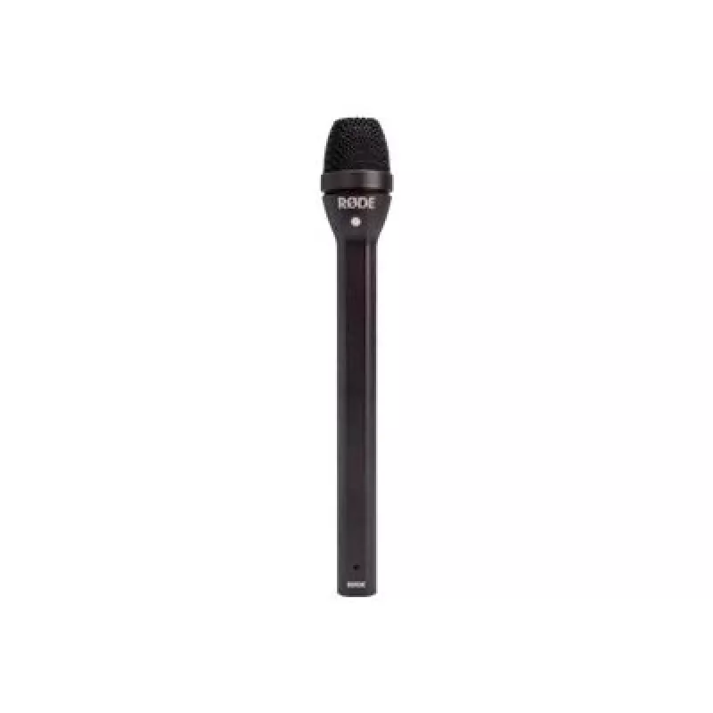 RØDE Reporter Black interviu mikrofonas
