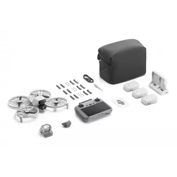 Kvadrakopteris DJI Flip Fly More Combo RC 2 – 4 rotoriai, 48 MP kamera, 3840×2160, maks. greitis 16 m/s, nuotolis 14000 m