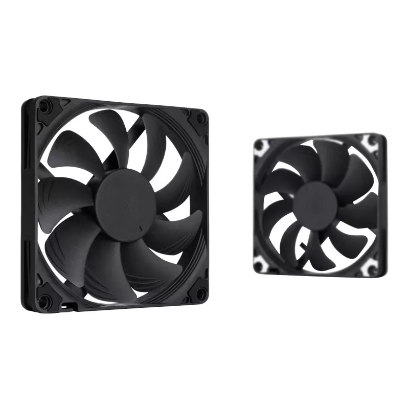 Noctua NF-A9x14 HS-PWM CH.BK.S 92 mm plonas kompiuterio korpuso ventiliatorius, 12 V, 600–2500 RPM, 57,5 m³/h, 14 mm storis