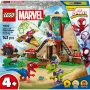 LEGO MARVEL 11200 Spidey ir Gobio raptorių mūšis prie medžio namelio būstinės