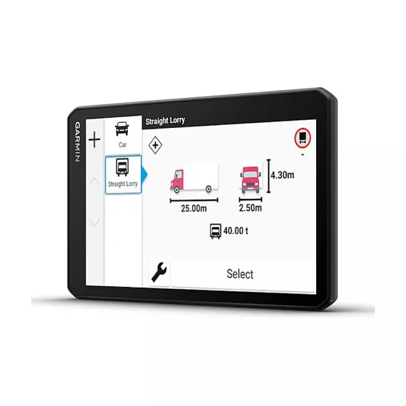 Navigatorius Garmin dēzl LGV720 6,95 colio TFT liečiamas ekranas 32GB juodas