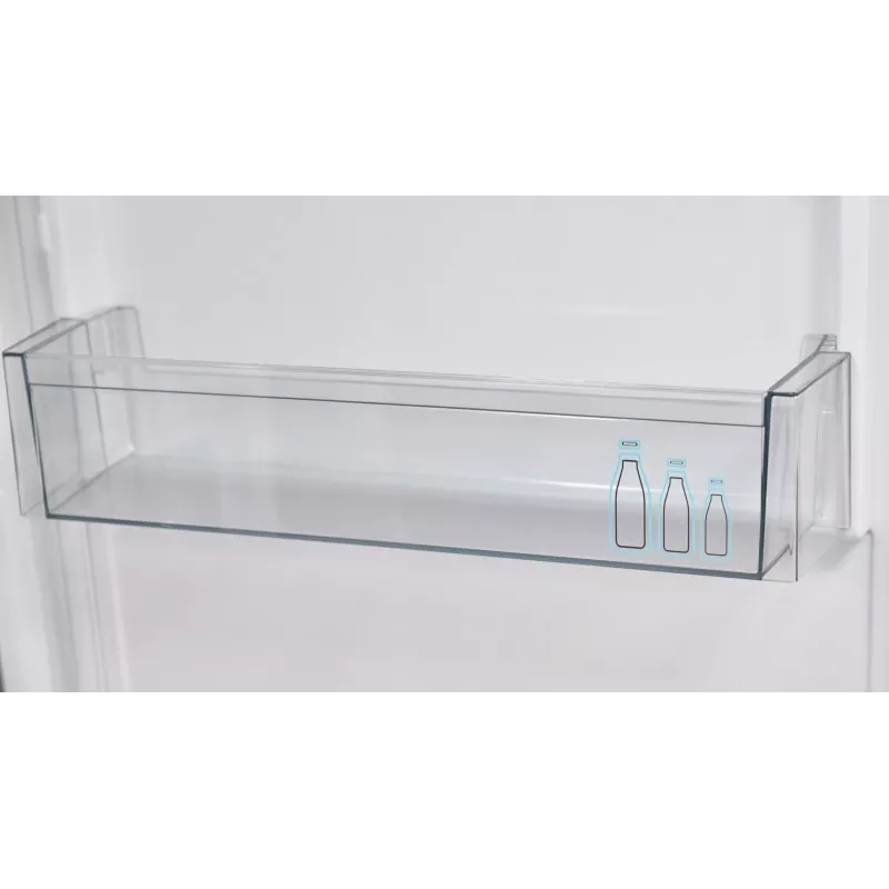 Šaldytuvas-šaldiklis Sharp SJ-FBB04DTXWE, laisvai pastatomas, 268 L, baltas