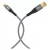 EFB Elektronik USB-A į USB-C laidų rinkinys 60W QC 3A 2x3m Pilka - Skaitmeniniai/Duomenys (USB-AC-00009)
