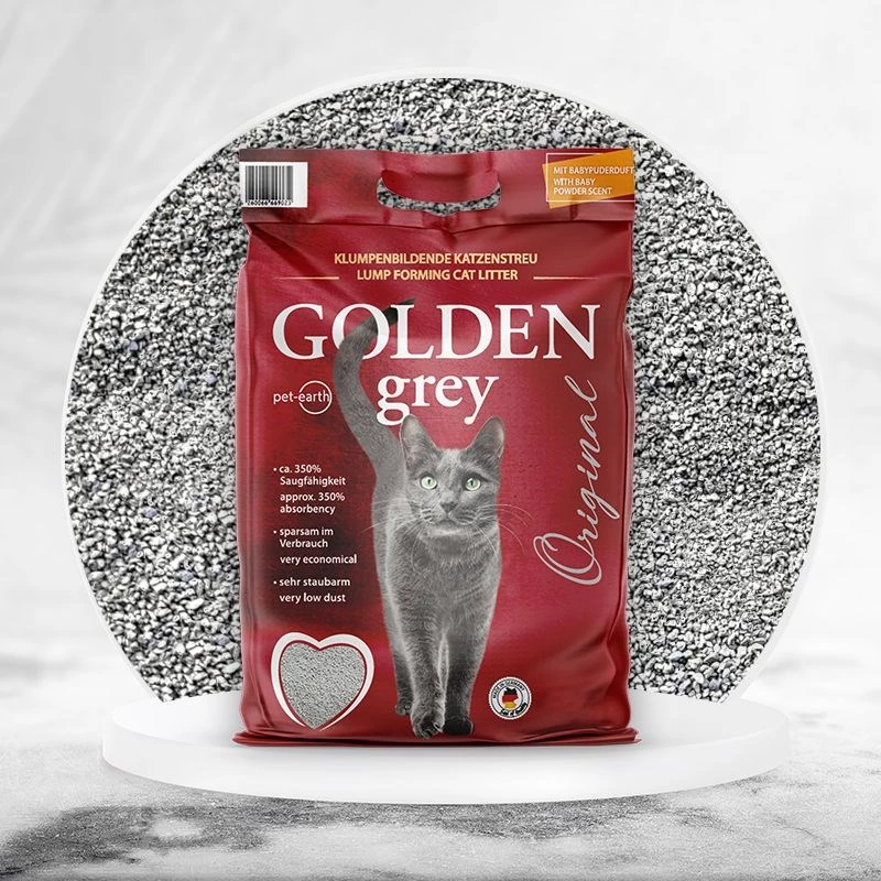 GOLDEN Grey Original - bentonitinis kraikas - 7kg