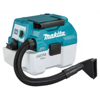 Makita DVC750LZX1 dulkių siurblys Mėlyna, Balta 7.5 L 55 W