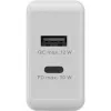 Goobay Dual USB-C™ PD (Power Delivery) greitasis įkroviklis (30 W) (61674)