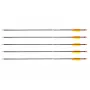 Strėlių rinkinys POE LANG D-055-B3 – stiklo pluošto strėlės, 710 mm, juodos, 5 vnt.