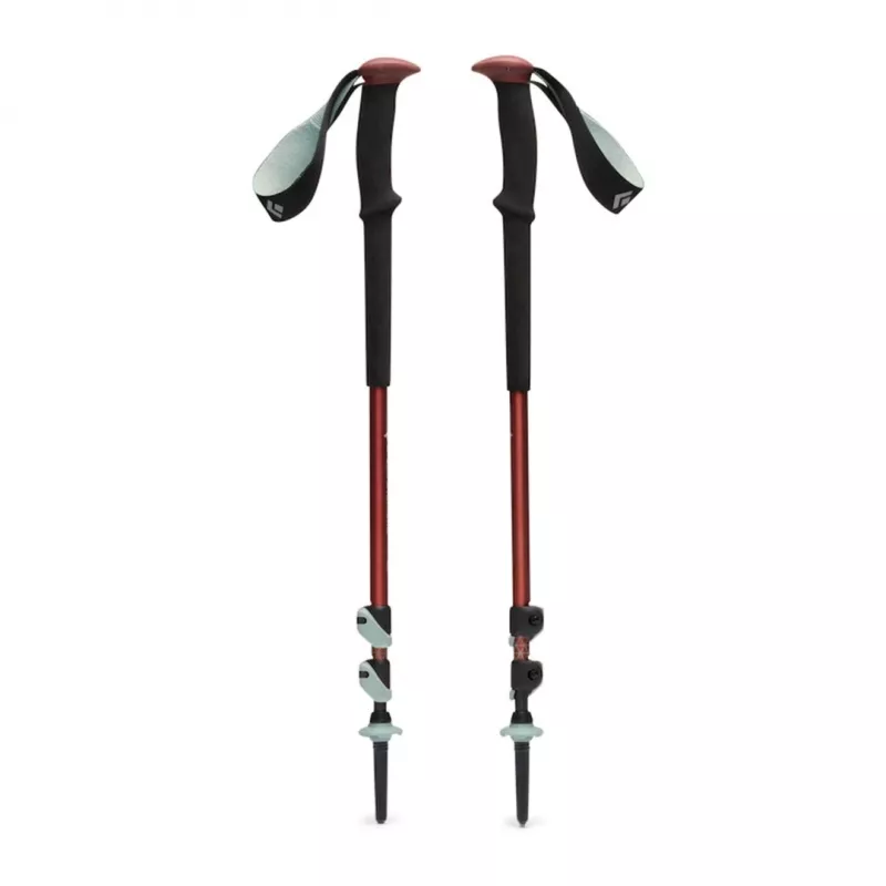 Trekking lazdos Black Diamond Trail Trekking Poles Iron Red
