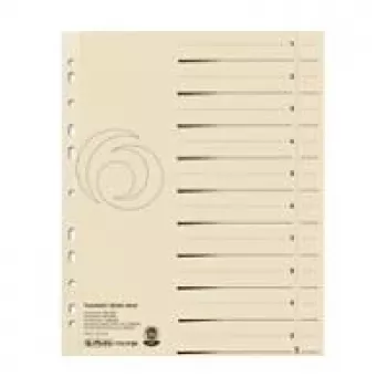 Skyriklis kartoninis Herlitz 5970009