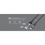 USB Type-C 2-in-1 laidas Orsen S8, 5A, 1,5 m (greitas įkrovimas/duomenys)