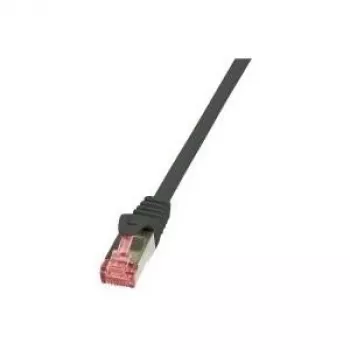 Tinklo kabelis LogiLink Cat.6 S/FTP RJ-45 3 m juodas