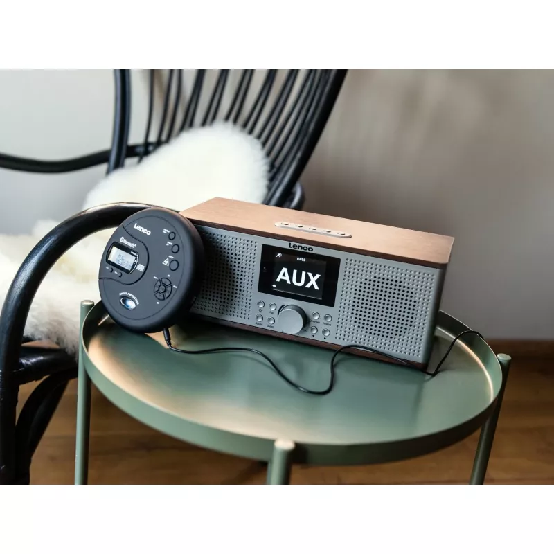 MP3 grotuvas Lenco CD-300 juodas