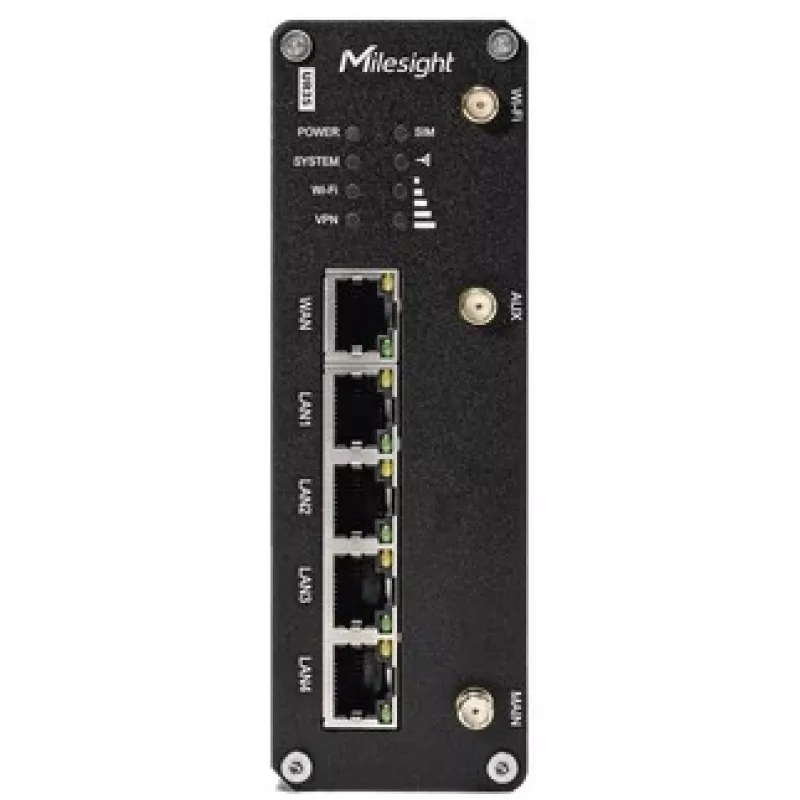 Maršrutizatorius Milesight UR35-L04AF-W 4G 2,4 GHz Fast Ethernet