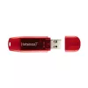 USB atmintukas Intenso 128 GB USB Type-A 2.0 Raudonas permatomas