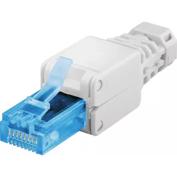 Microconnect KON521TL RJ45 kištukas Cat6A UTP baltas