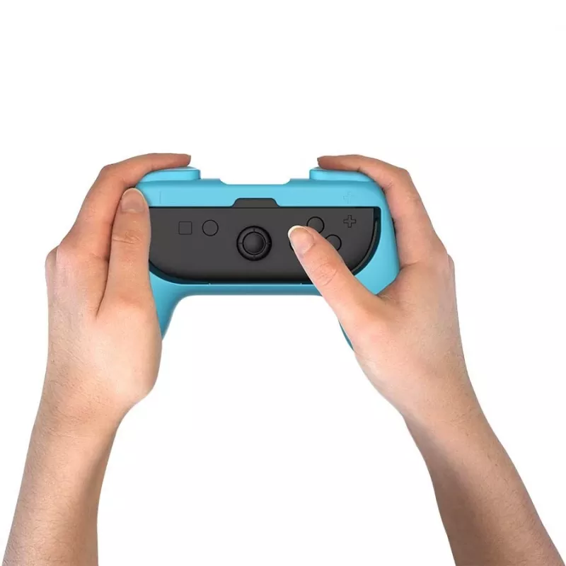 Subsonic Joy-Cons komforto rankenos Nintendo Switch & Switch 2 (rožinė/turkio spalva) – 2 vnt.