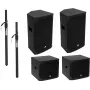 Aktyvi PA sistema Omnitronic 20000529, 2000W