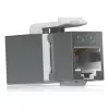 Keystone jungtis Ubiquiti UACC-Keystone-Coupler-C6A plokščia nerūdijančio plieno RJ-45
