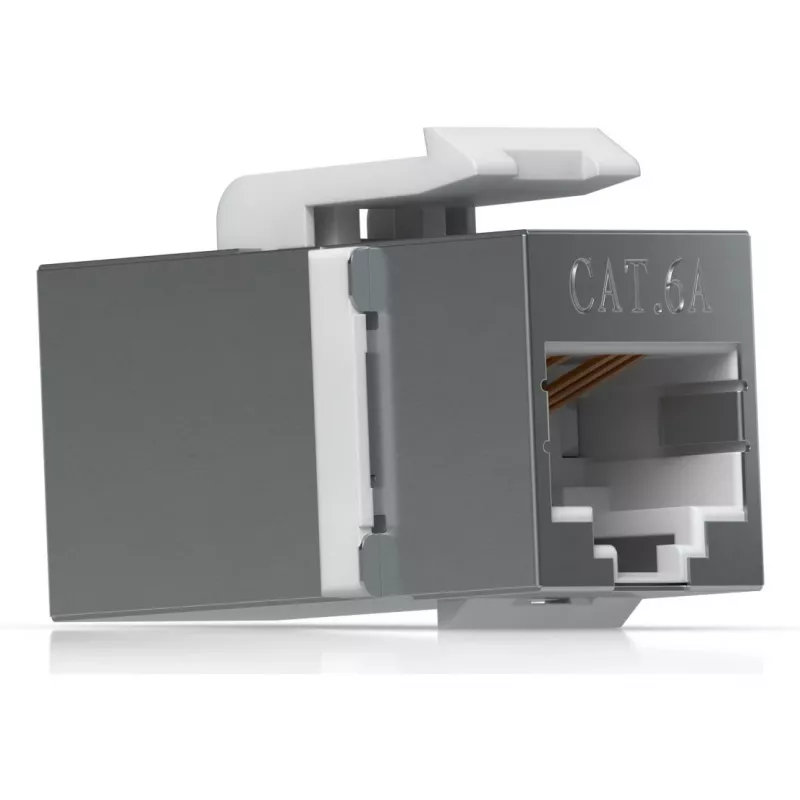 Keystone jungtis Ubiquiti UACC-Keystone-Coupler-C6A plokščia nerūdijančio plieno RJ-45