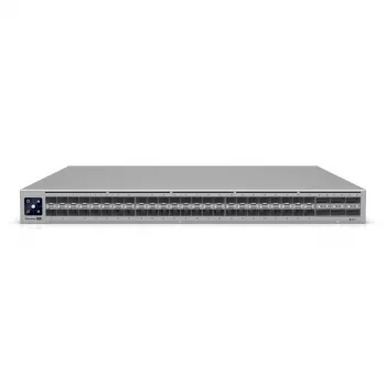 Ubiquiti ECS-AGGREGATION įmonės campus agregavimo jungiklis 1.8 Tbps didelio tankio 100G/25G Layer 3 su Etherlighting