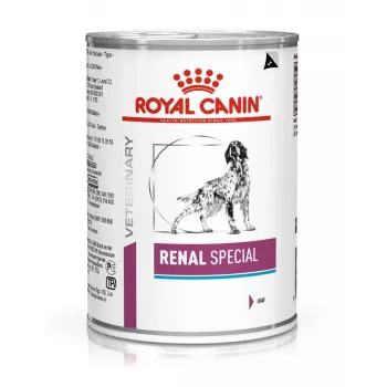 Šlapias šunų maistas Royal Canin Renal Special Adult 410 g – žuvis, monoproteininis, sveikiems inkstams