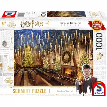 Thomas Kinkade Studios Wizarding World Harry Potter - Didžioji salė, Dėlionė 1000 dalių