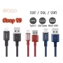 USB laidas Orsen S9M A–Micro USB 2,1 A 1 m juodas