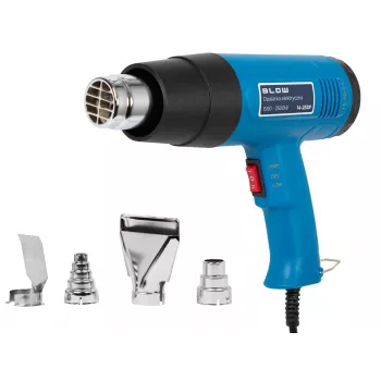 Elektrinis karšto oro pistoletas 1500 / 2500W 300 - 650°C BLOW