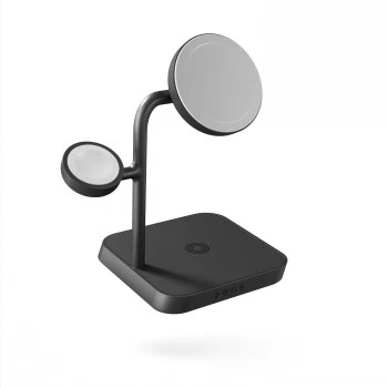 ZENS ZEAPDC01/00 belaidė 4-in-1 įkrovimo stotelė MagSafe + Watch
