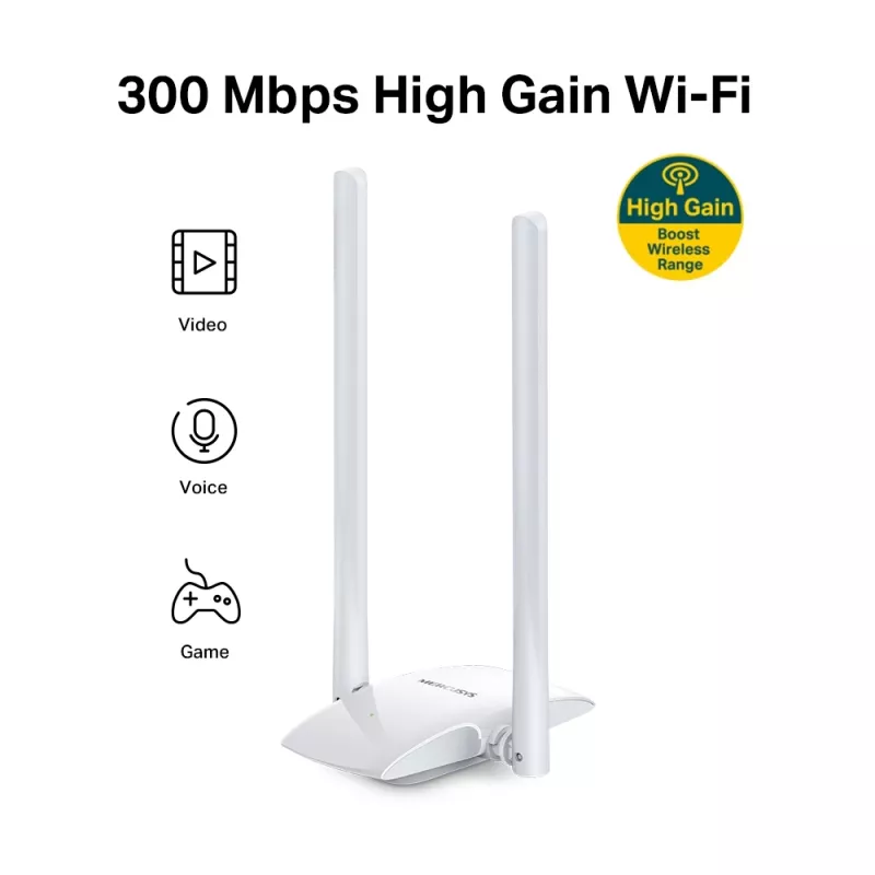 Belaidis USB adapteris Mercusys MW300UH