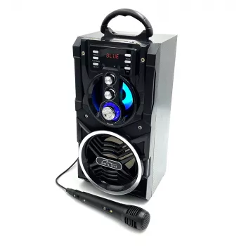 Nešiojamas stereo garsiakalbis Media-Tech PARTYBOX BT MT3150 Juodas