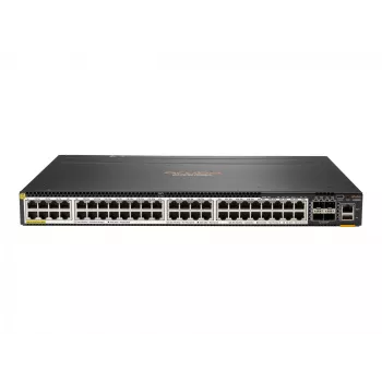 HPE Aruba 6300M jungiklis - L3 valdomas - 48 x 100/1000/2,5G/5G (PoE+) + 4 x 1/10/25/50 Gb SFP56 (aukštupio/stekavimo)