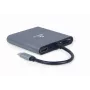 Gembird a-CM-COMBO6-01 USB 3.2 Gen 1 dokų stotelė / prievadų replikatorius