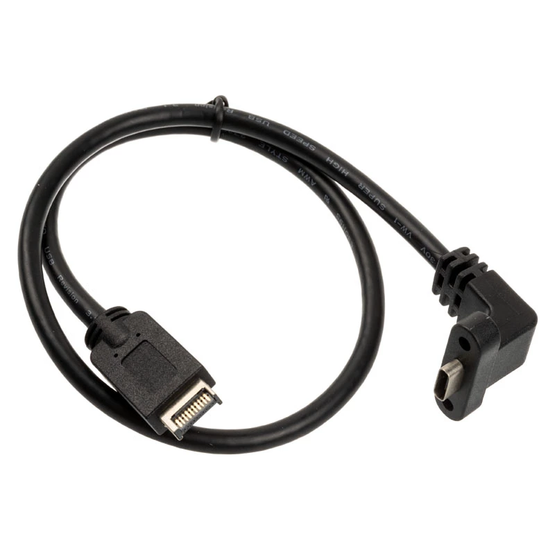 USB Type-C laidas Streacom ST-USB-E2C-400, USB 3.1 Gen2, 400 mm