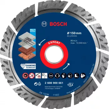 Bosch 2608900661 pjovimo diskas betonui ir akmeniui 150 mm 22,2 mm