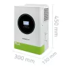 Hibridinis saulės inverteris Off-Grid 6200W | 120A QOLTEC