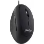 Perixx PERIMICE-519, maža ergonominė pelė, dešiniarankiams, USB laidinė, juoda