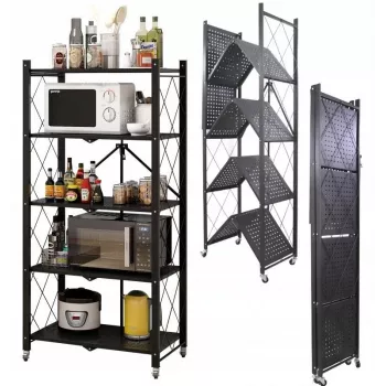 Topeshop Storage Rack FS005 stelažas sodui, laisvai stovintis, cinkuotas plienas